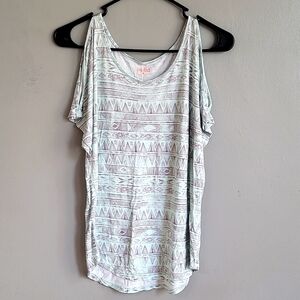 Peek a Boo Shoulder Blouse